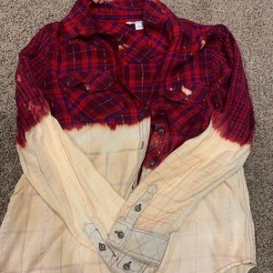 Flannel Bleach Shirt